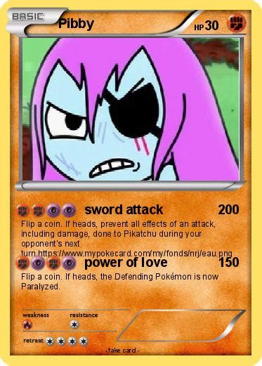 Pokémon Pibby 1 1 - sword attack - My Pokemon Card