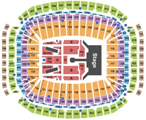 Nrg Stadium Houston Seating Chart | Two Birds Home