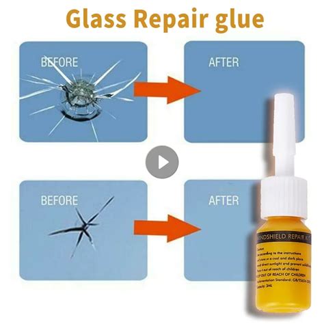 No Trace Cracked Glass Repair Kit Windshield Nano Repair Liquid Diy Car Window Phone Screen