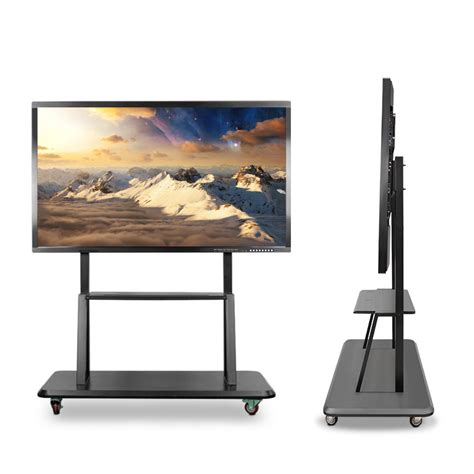 75 Inch Touch Screen Meeting Room Floor Stand Smart Interactive