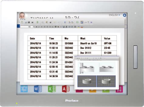 SP5000 Series Features Pro Face Website For Touch Display Industrial