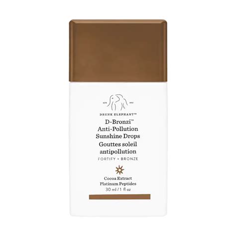 DRUNK ELEPHANT - D-BRONZI ANTI-POLLUTION SUNSHINE DROPS (30 ML ...