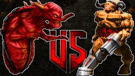 10 Motherdemon Vs 10 Cyberdemon BRUTAL DOOM 64 Monster Infighting