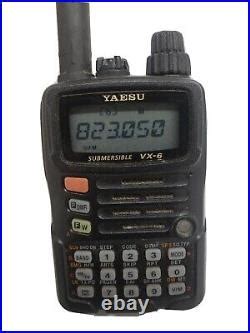 Yaesu Vx R Tri Band Submersible Radio Transceiver With Manual Ham