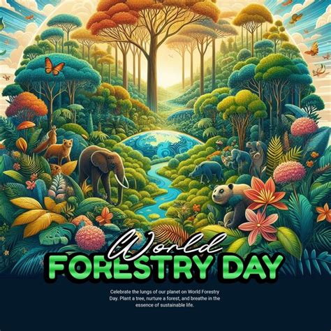 Plantilla De Banner Para El D A Mundial De Los Bosques En Las Redes