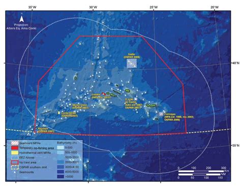 Locations Of Seamount Marine Protected Areas Mpas And Deep Sea