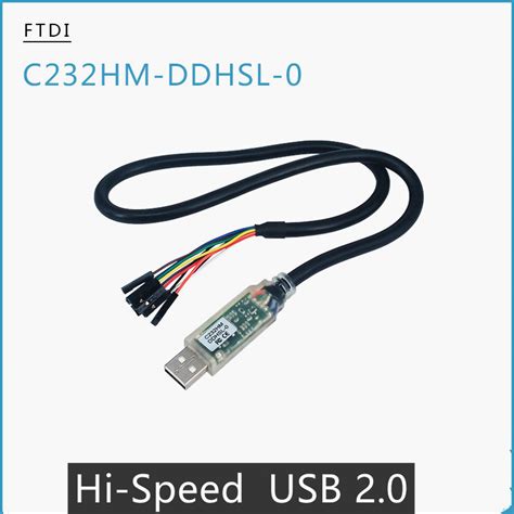 Ftdi C232hm Ddhsl 0 Usb To Mpsse Cable With High Speed Data Transfer