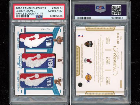 Lebron James Triple Logo Man Card Store 100% | brunofuga.adv.br
