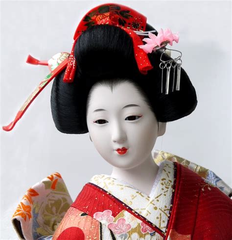 Japanese vintage doll in beautifull kimono. Japanese Kimono Dolls Catalogue. Japanese Art online ...