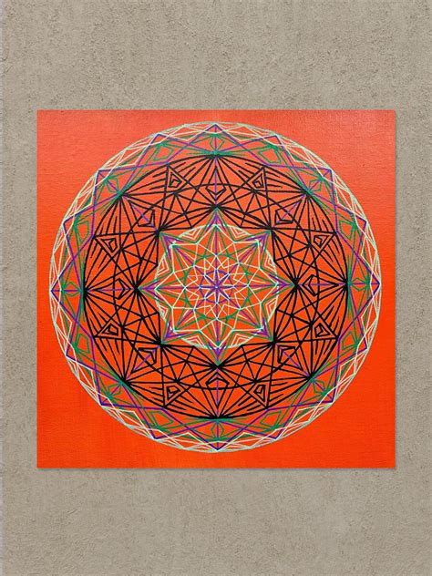 Faith Mandala Painting Goodvibegoda