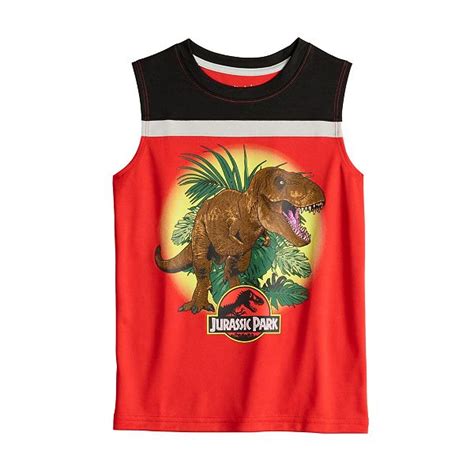 Boys 4 12 Jumping Beans® Jurassic World Active Graphic Muscle Tank Top