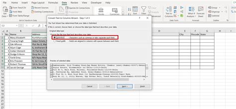 How To Split Addresses In Excel Spreadcheaters