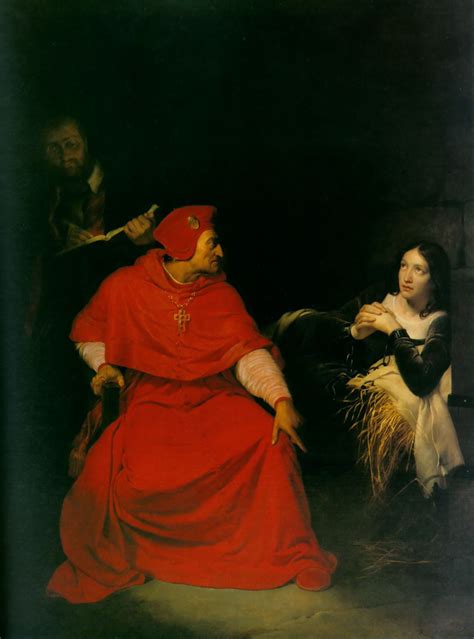 Joan Of Arc In Prison By Paul Delaroche Artpaintingartist