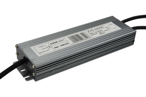 Блок питания для светодиодной ленты OVERLIGHT, 24В, 250 Вт, IP67 ...
