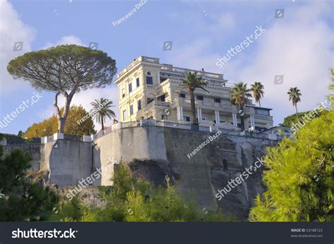 Scenic Villa In Amalfi Coast, Italy. Stock Photo 53188123 : Shutterstock