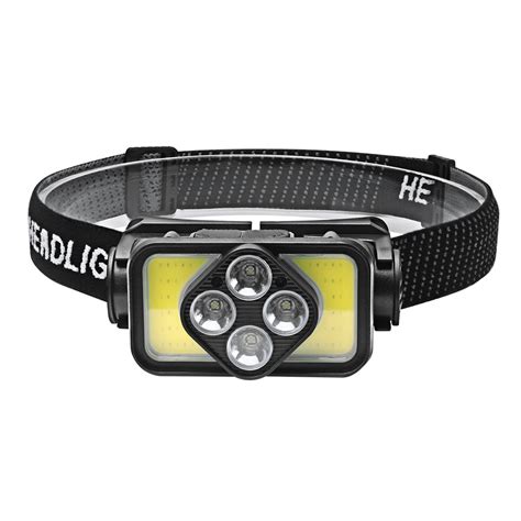 Boruit K Led Headlamp Type C Rechargeable Headlight Ipx