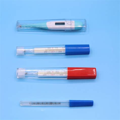 Medical Clinical Oral Armpit Glass Mercury Thermometer China