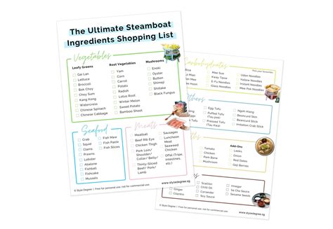 Ultimate Steamboat Ingredients List - StyleMag - Style Degree