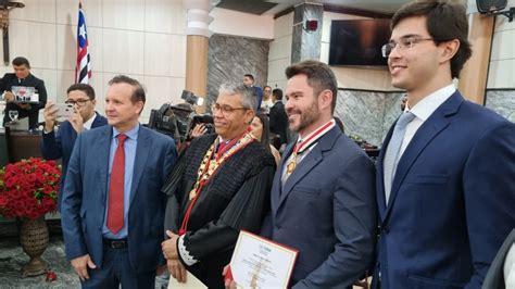 Renan Honaiser Recebe Medalha Do M Rito Judici Rio Por Sua Contribui O