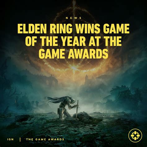 Elden Ring Has Won Game Of The Year At The Game Awards