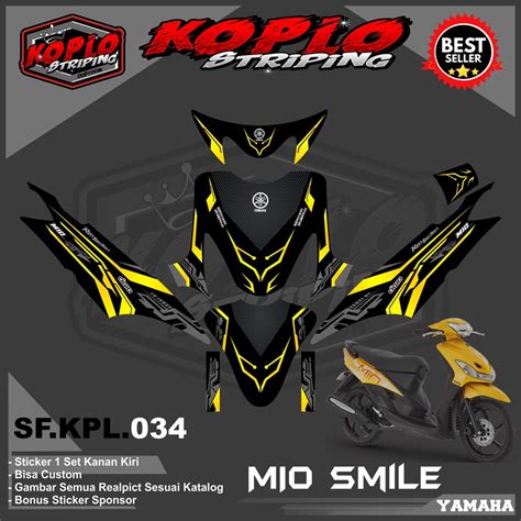 Jual Stiker Decal Full Body Motor Yamaha Mio Smile Sticker Decal Full