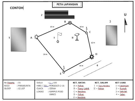 PETA LAPANGAN Kwarran Cikarang Timur