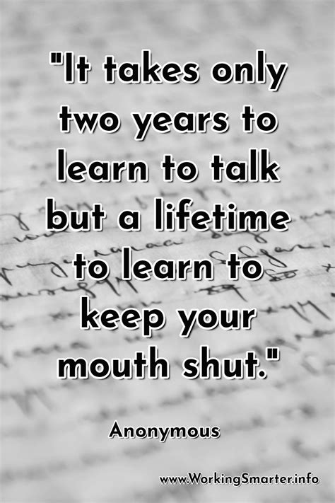 Keep Your Mouth Shut Quotes - ShortQuotes.cc