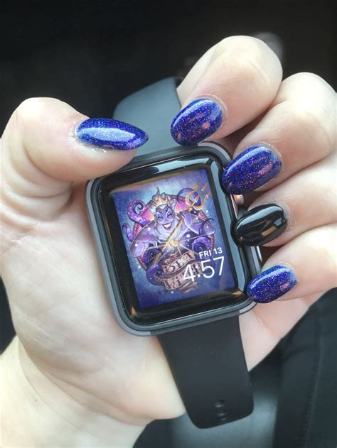 Ursula Nails For Disney Villains Disney Disneynails Nails Disney