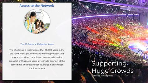 Philippine Arena Telecom Deployment Philippines