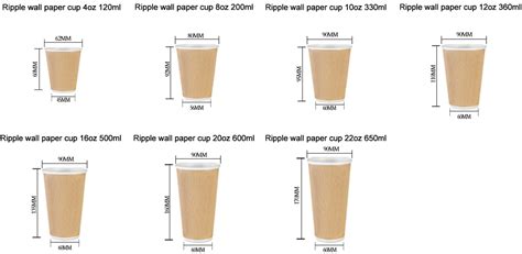 Wholesale Oz Ripple Wall Paper Cup Small Insulated Espresso Cups