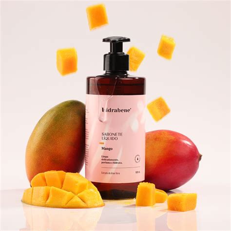 Sabonete L Quido Hidrabene Mango Ml Vegano