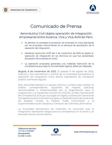 Aeronáutica Civil De Colombia On Twitter Comunicadodeprensa La