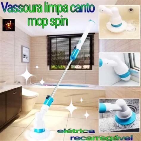 Esfreg O Escova De Limpeza Vassoura El Trica Spin Scrubber Shopee Brasil