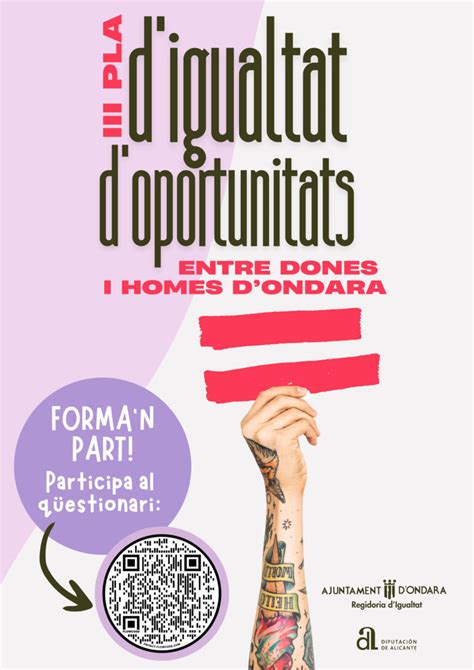 Ondara Inicia La Fase De Diagnóstico Para Su Tercer Plan De Igualdad