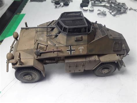 Sdkfz Armored Recce Car Afrika Korps Tamiya Sd Kfz