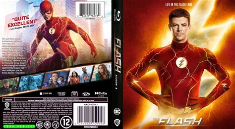 Jaquette DVD de Flash saison 8 BLU RAY custom Cinéma Passion