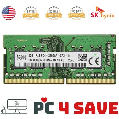 Sk Hynix Gb Ddr Mhz Rx Pc Aa V Sodimm Micro Pc