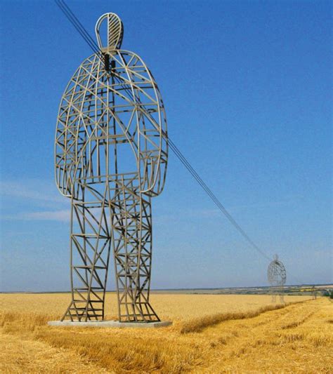 These Beautiful Giant Sculptures Support Power Lines With Style Artofit