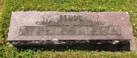 Wenzel Jacob Stude 1885 1949 Find A Grave Memorial