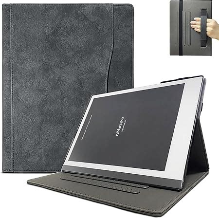 Thankscase Étui pour tablette Remarkable 2 Paper 10 3 en cuir