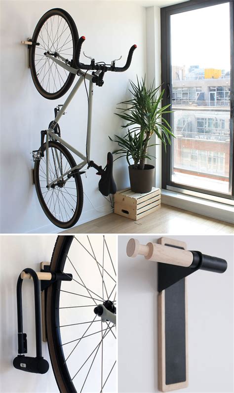 Put Your Bike On Display With These Wall Mounted Bike Racks | CONTEMPORIST