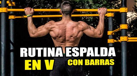 Rutina Para Espalda En V Ejercicios Para Entrenar Tu Espalda Sin