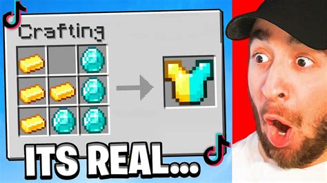 Testing Viral Minecraft Hacks That Are 100 Real Youtube