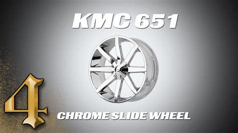 Kmc Wheels Slide Chrome Youtube