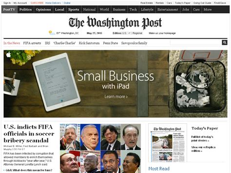 The Washington Post Breaking News World Us Dc