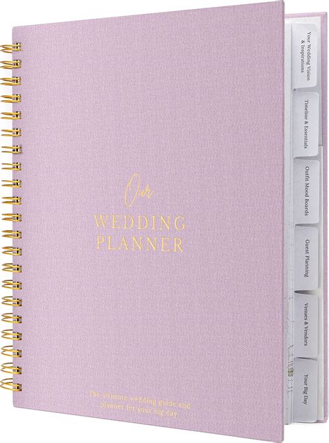 Agenda De Boda Completa Y Organizador Para La Novia Libro De