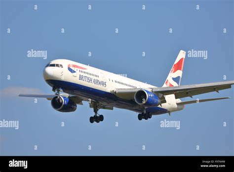 British Airways Boeing 767 300ER G BNWI Arriving At London Heathrow