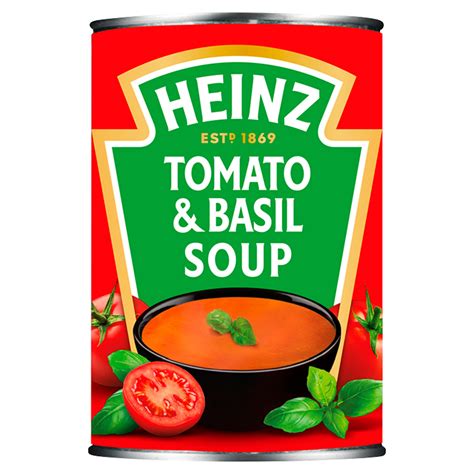 Heinz Cream Of Tomato Basil Soup G Tinned Soup Iceland Foods