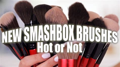 NEW SMASHBOX MAKEUP BRUSHES | Hot or Not - YouTube