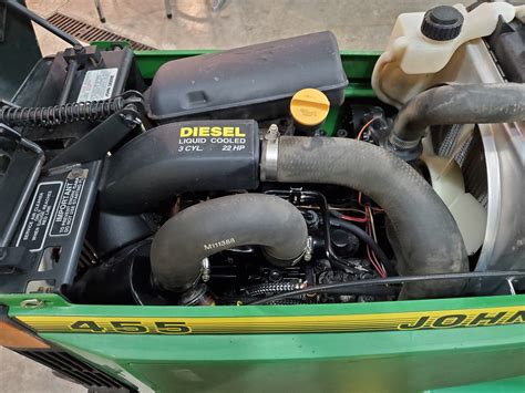 John Deere 455 Diesel Garden Tractor - ReGreen Equipment